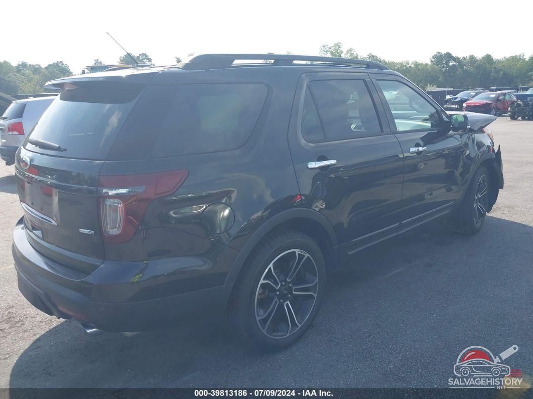 1FM5K8GT2EGC35086 2014 FORD EXPLORER photo no. 4