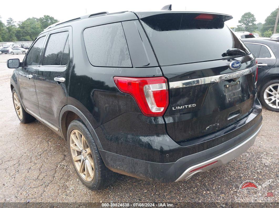 1FM5K7F86GGC13666 2016 FORD EXPLORER photo no. 3