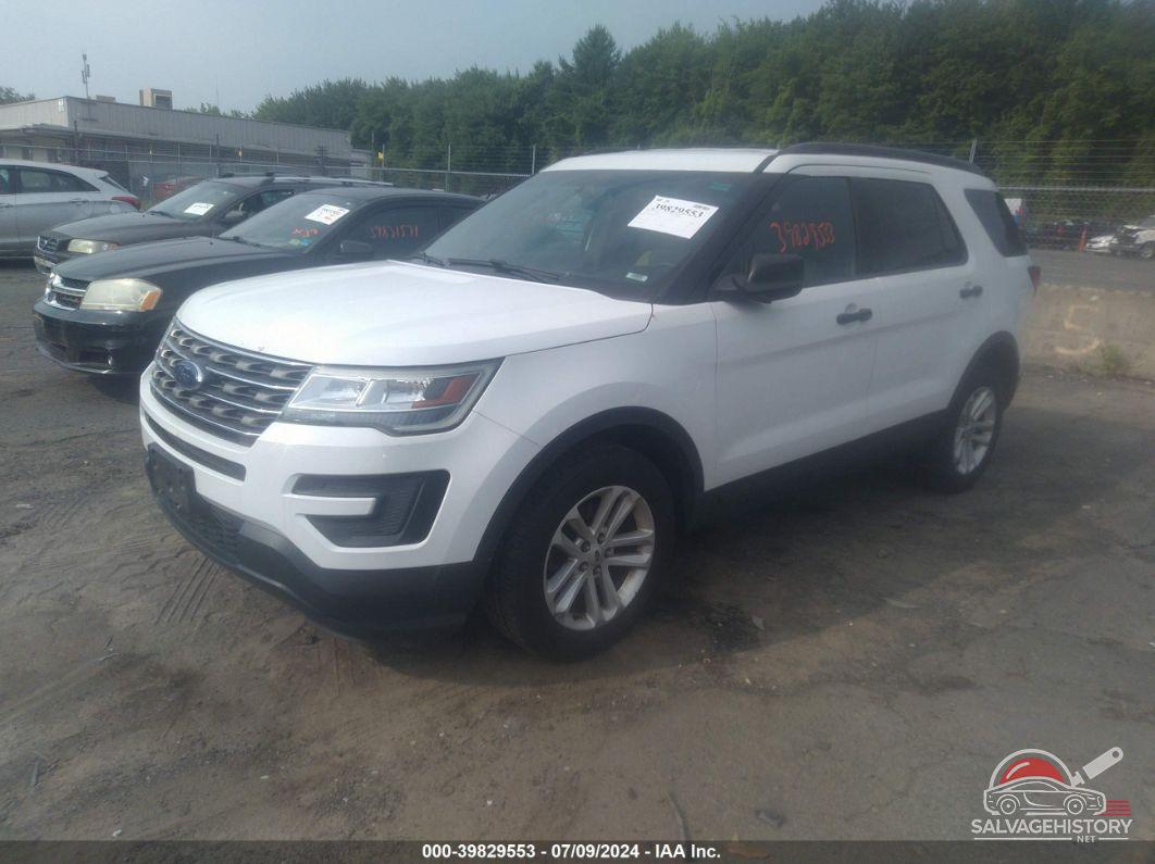 1FM5K8B85GGA73735 2016 FORD EXPLORER photo no. 2