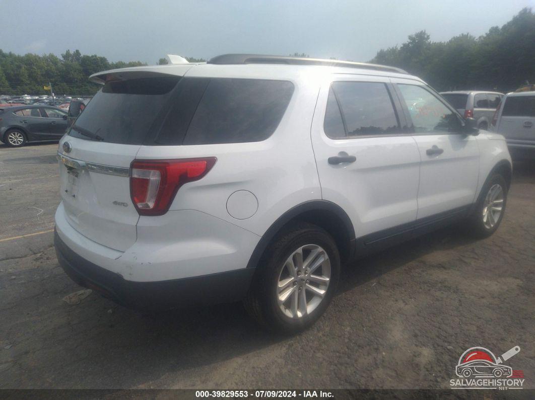 1FM5K8B85GGA73735 2016 FORD EXPLORER photo no. 4