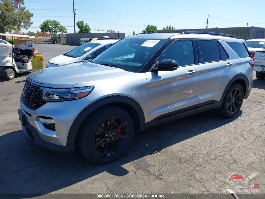 1FM5K8GC8LGC82555 2020 FORD EXPLORER photo no. 2