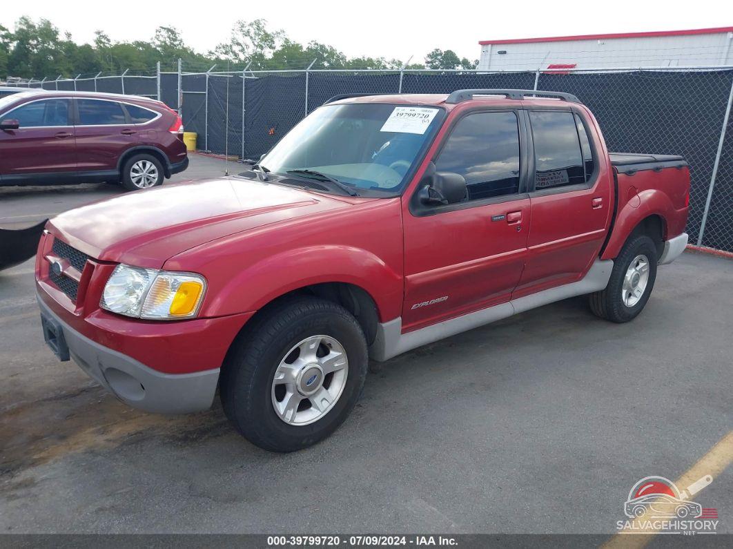 1FMZU67E52UD17151 2002 FORD EXPLORER SPORT TRAC photo no. 2