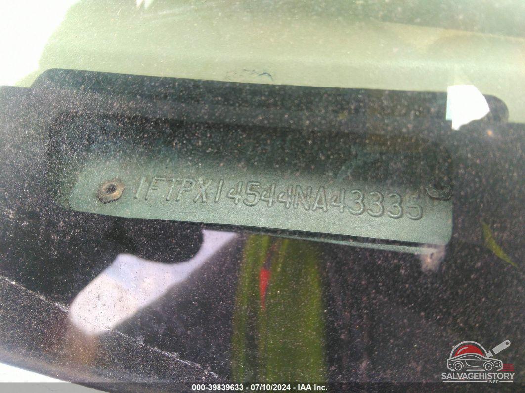 1FTPX14544NA43335 2004 FORD F-150 photo no. 9