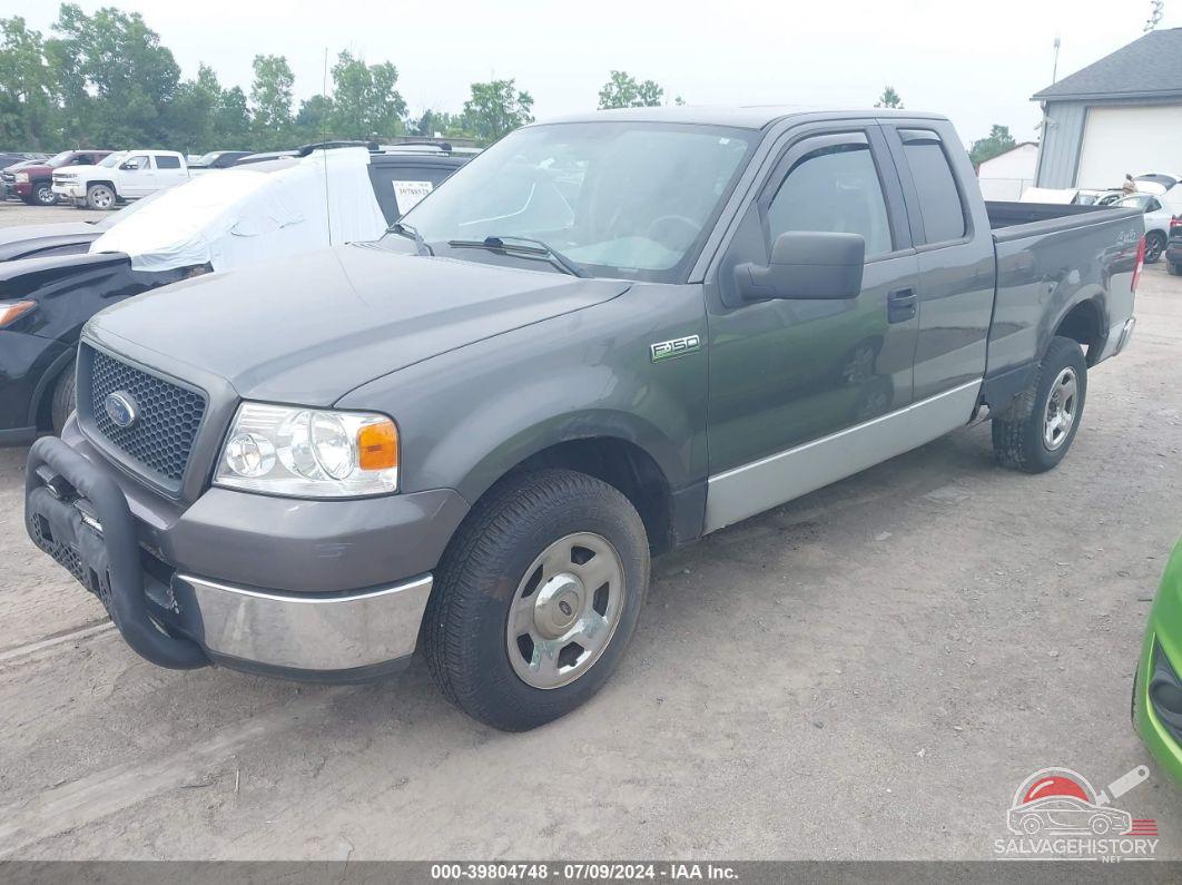 1FTPX14575NA88397 2005 FORD F-150 photo no. 2