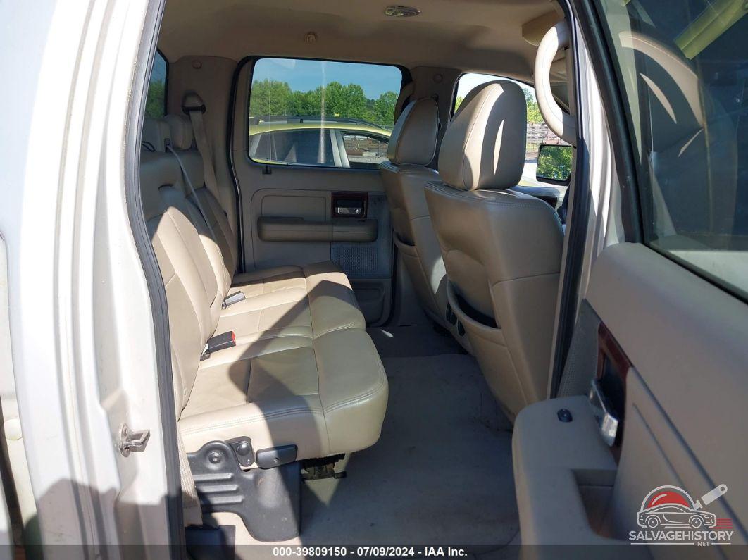 1FTPW12V16FB71633 2006 FORD F-150 photo no. 8