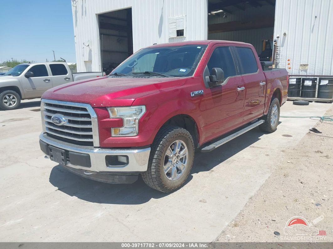1FTEW1EF3GKD30219 2016 FORD F-150 photo no. 2