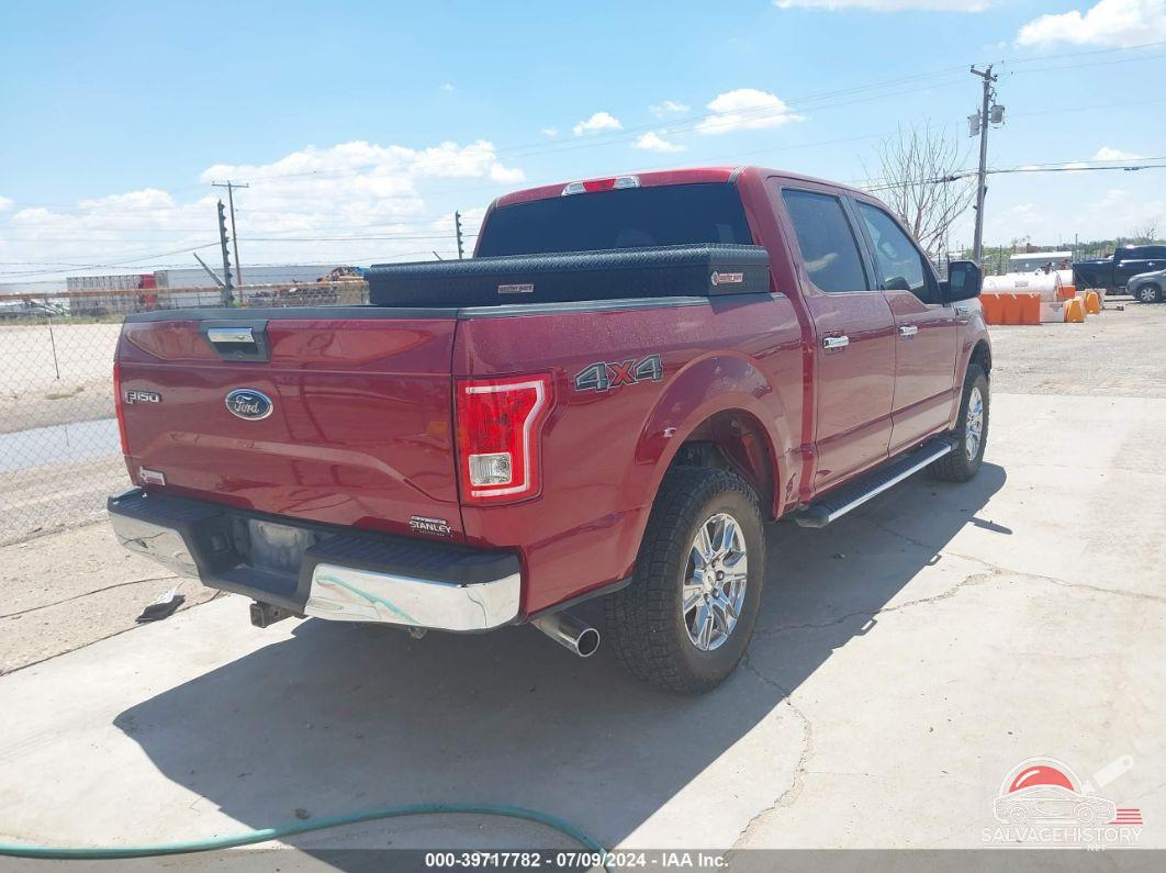 1FTEW1EF3GKD30219 2016 FORD F-150 photo no. 4