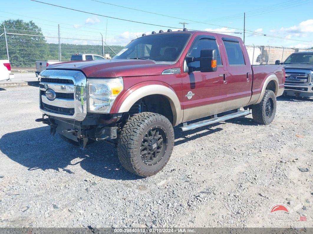 1FT7W2BTXDEA29644 2013 FORD F-250 photo no. 2