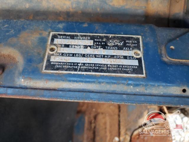 F10J8A15610 1958 FORD F100 photo no. 12