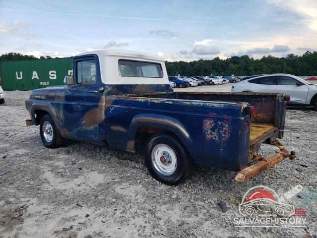 F10J8A15610 1958 FORD F100 photo no. 2