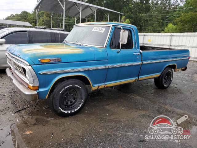 F10GEN44505 1972 FORD F100 photo no. 3