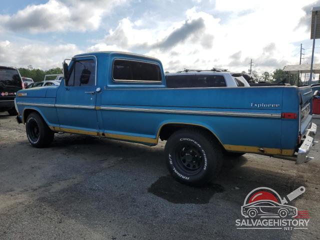 F10GEN44505 1972 FORD F100 photo no. 2