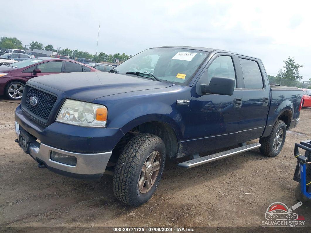 1FTPW14575KE73009 2005 FORD F150 photo no. 2