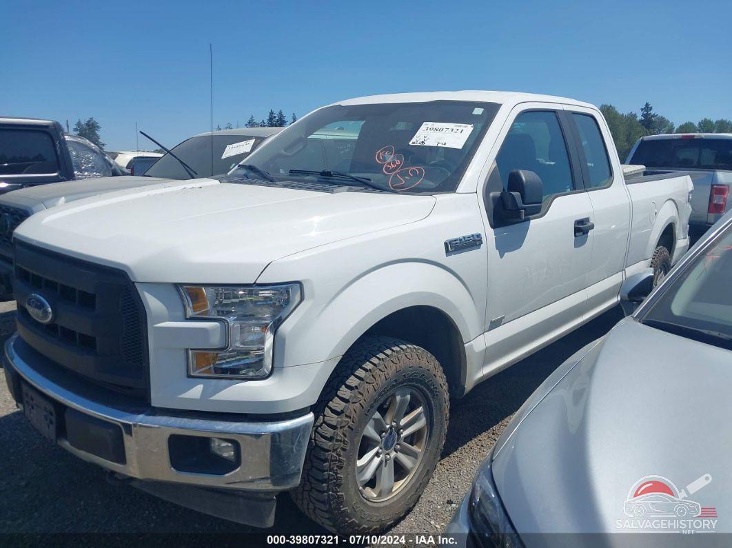 1FTEX1EP3HFB41747 2017 FORD F150 photo no. 2