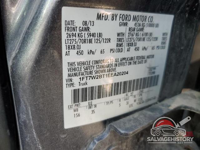1FT7W2BT1EEA20204 2014 FORD F250 photo no. 12
