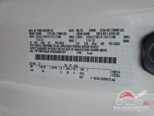 1FTBF2AA1PED89707 2023 FORD F250 photo no. 13