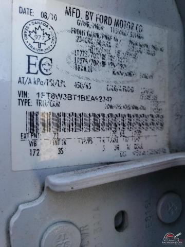1FT8W3BT1BEA92347 2011 FORD F350 photo no. 12