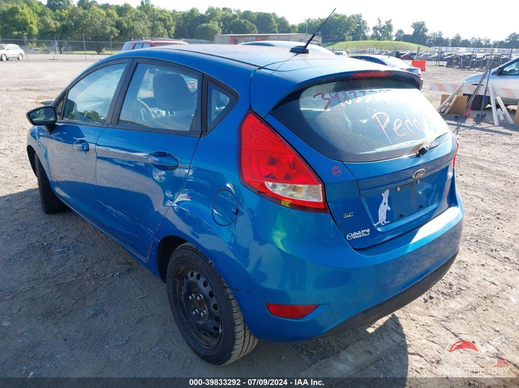 3FADP4EJ7CM125493 2012 FORD FIESTA photo no. 3