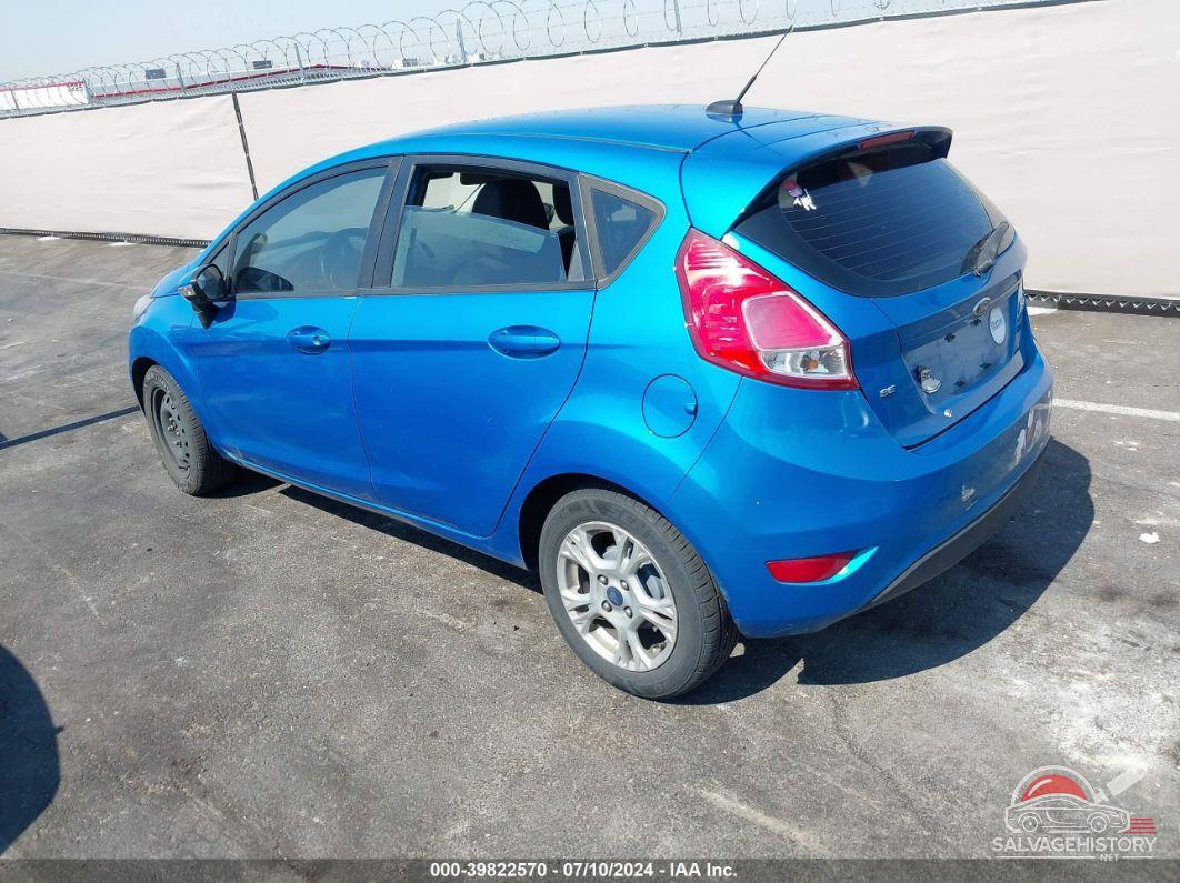 3FADP4EJ5EM169169 2014 FORD FIESTA photo no. 3