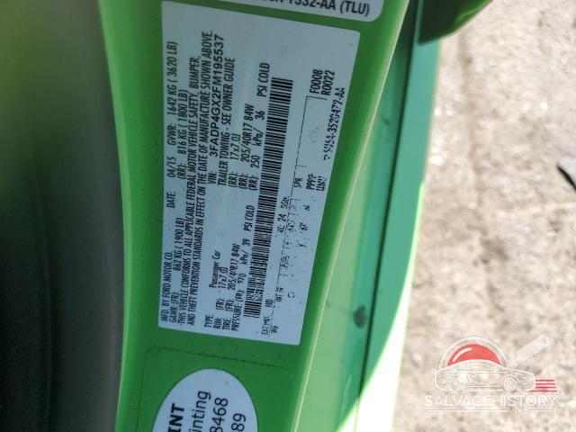 3FADP4GX2FM195537 2015 FORD FIESTA photo no. 12