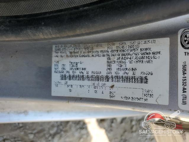 3FADP4TJ5GM169551 2016 FORD FIESTA photo no. 12