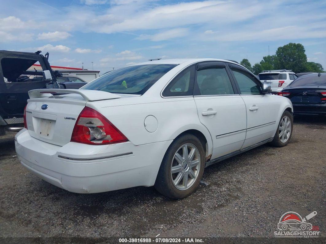 1FAFP25166G106770 2006 FORD FIVE HUNDRED photo no. 4