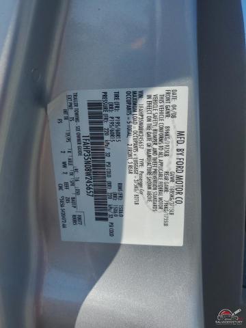 1FAHP35N08W245657 2008 FORD FOCUS photo no. 12