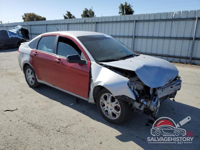 1FAHP35N88W171159 2008 FORD FOCUS photo no. 4
