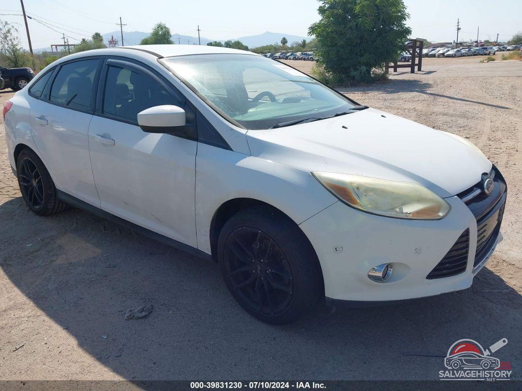 1FAHP3F20CL244250 2012 FORD FOCUS photo no. 9