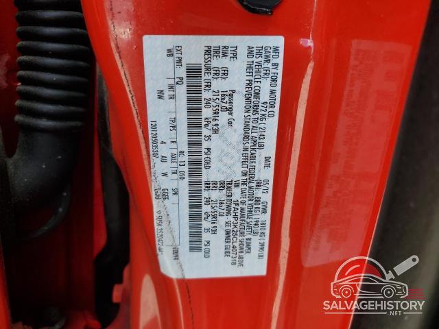 1FAHP3K25CL407318 2012 FORD FOCUS photo no. 12
