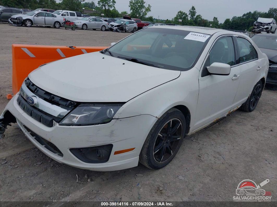 3FAHP0HA0AR309549 2010 FORD FUSION photo no. 2