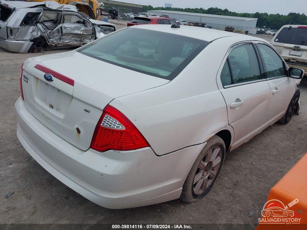 3FAHP0HA0AR309549 2010 FORD FUSION photo no. 4
