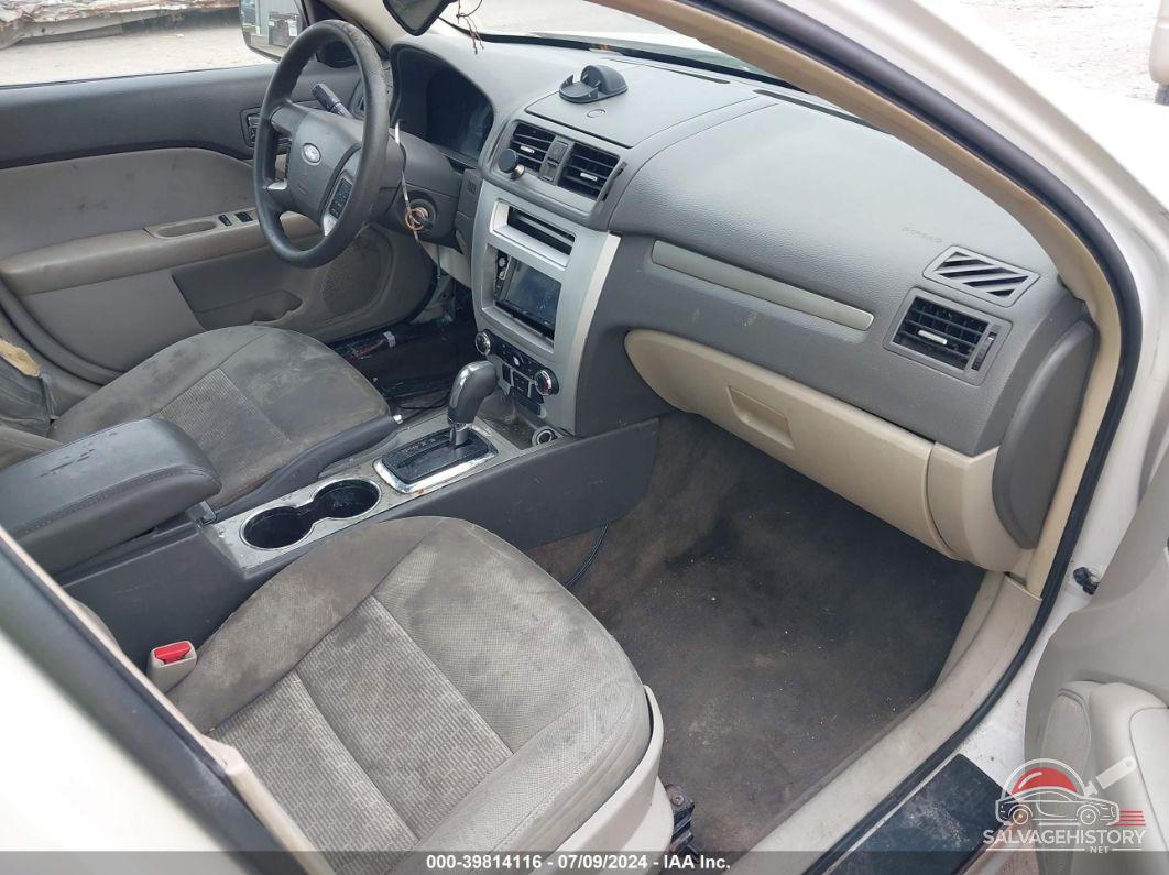 3FAHP0HA0AR309549 2010 FORD FUSION photo no. 5