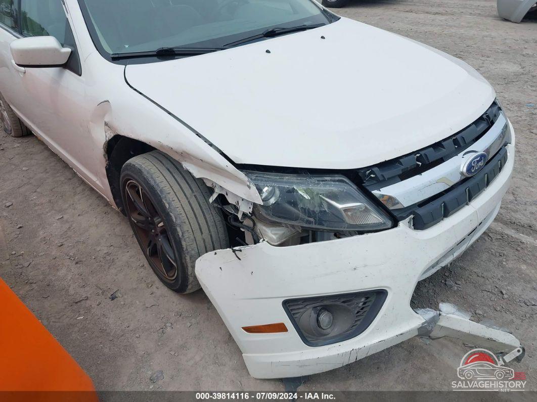 3FAHP0HA0AR309549 2010 FORD FUSION photo no. 6
