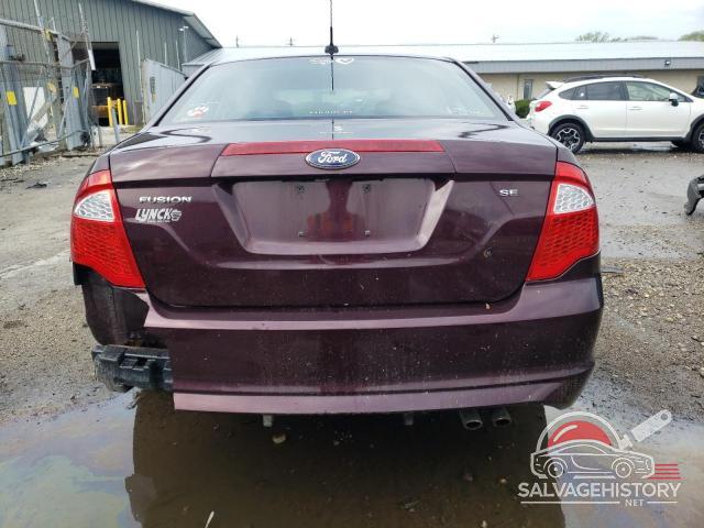 3FAHP0HA7BR177553 2011 FORD FUSION photo no. 6