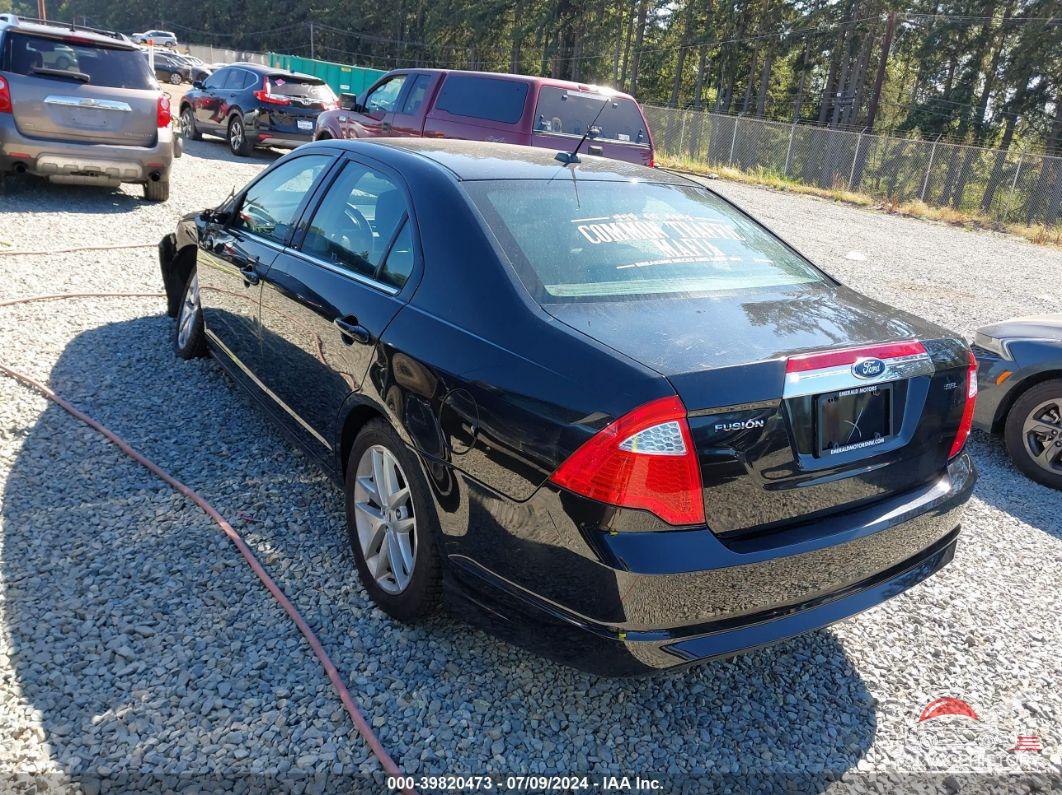 3FAHP0JA3BR332416 2011 FORD FUSION photo no. 3