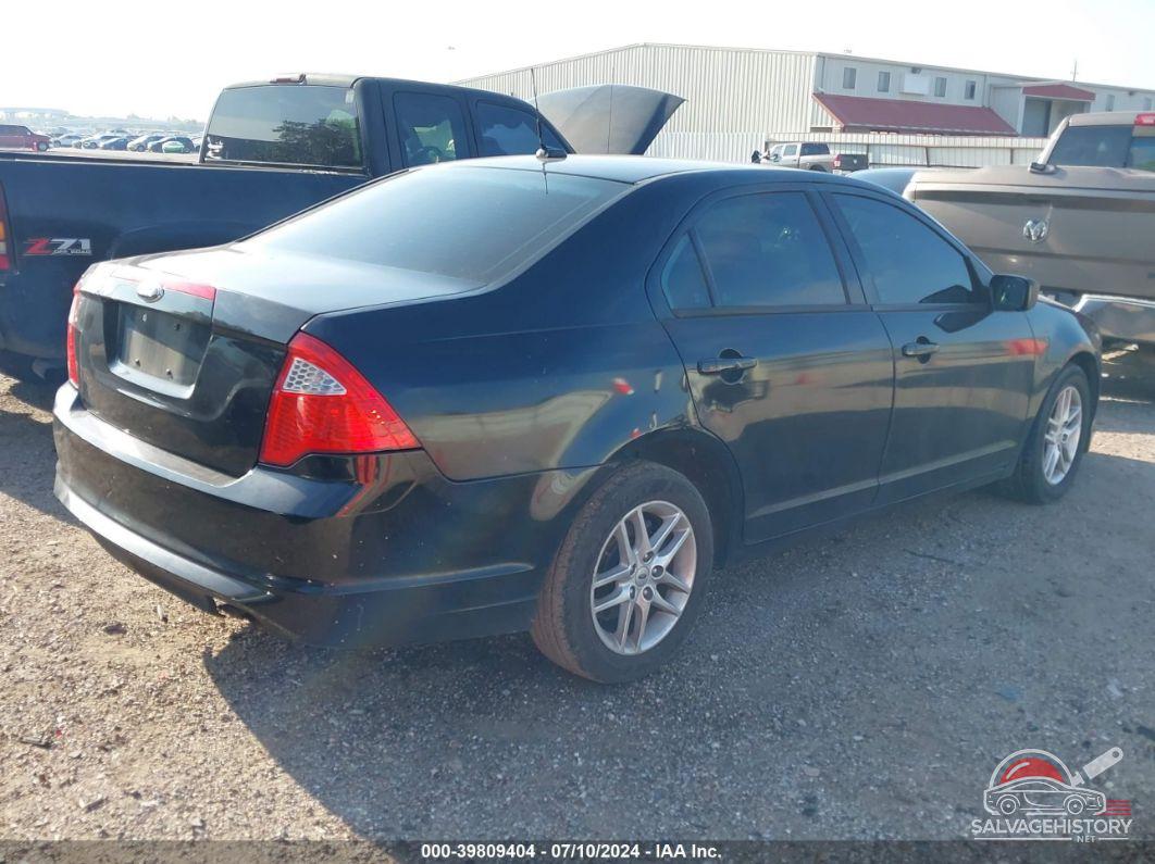 3FAHP0GA6CR408879 2012 FORD FUSION photo no. 4