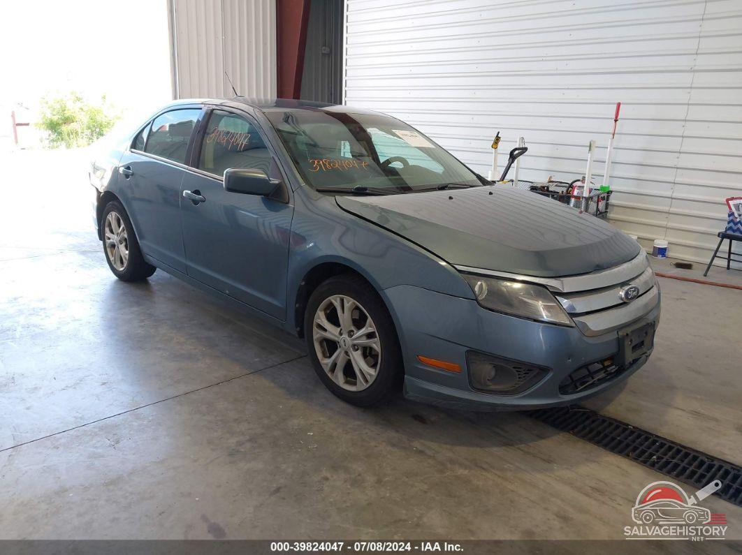 3FAHP0HA8CR321015 2012 FORD FUSION photo no. 1