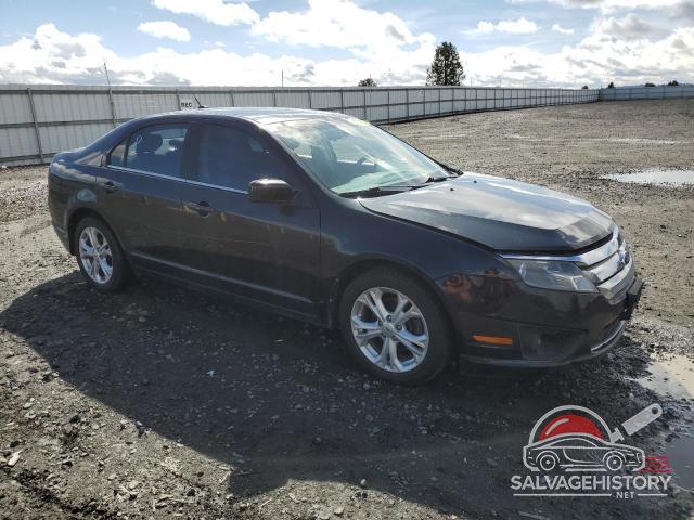 3FAHP0HA9CR264470 2012 FORD FUSION photo no. 4