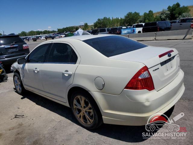 3FAHP0HG3CR305633 2012 FORD FUSION photo no. 2