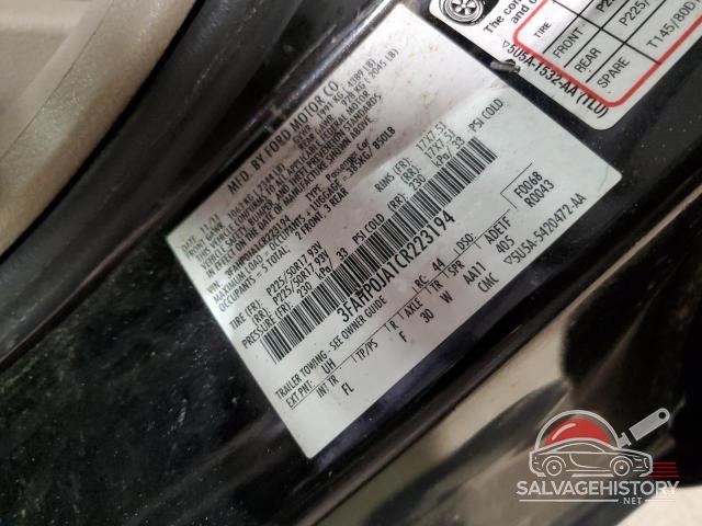 3FAHP0JA1CR223194 2012 FORD FUSION photo no. 12