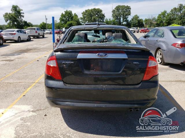 3FAHP0JA3CR294283 2012 FORD FUSION photo no. 6