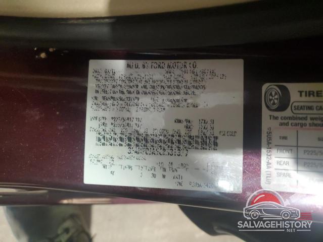 3FAHP0JA5CR331379 2012 FORD FUSION photo no. 12