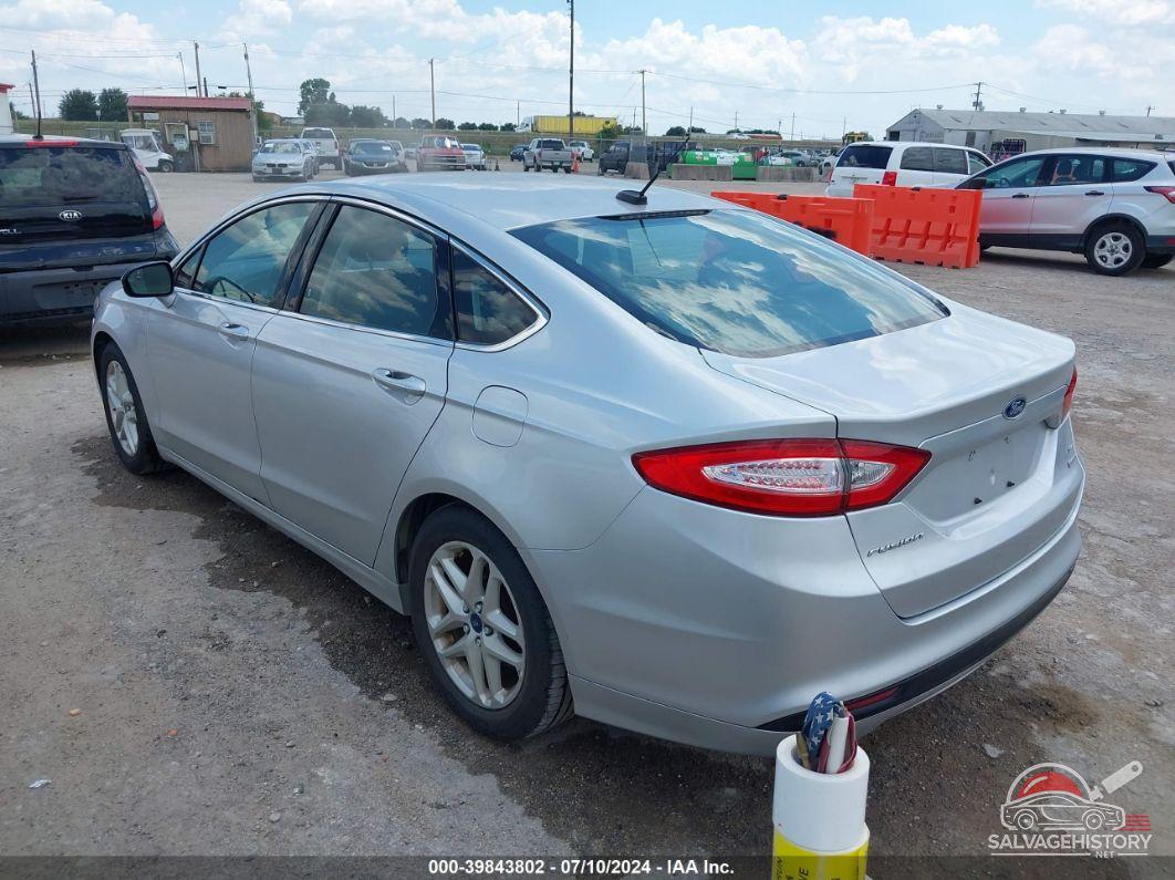3FA6P0HD5ER113016 2014 FORD FUSION photo no. 3