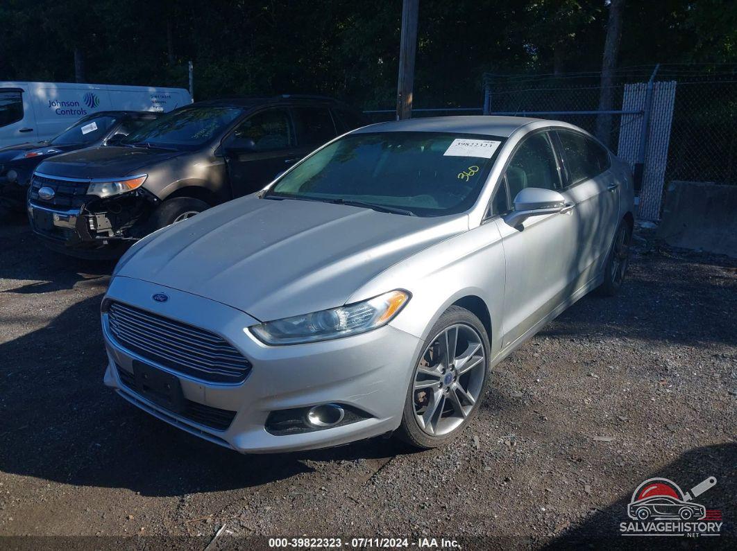 3FA6P0K91ER334844 2014 FORD FUSION photo no. 2
