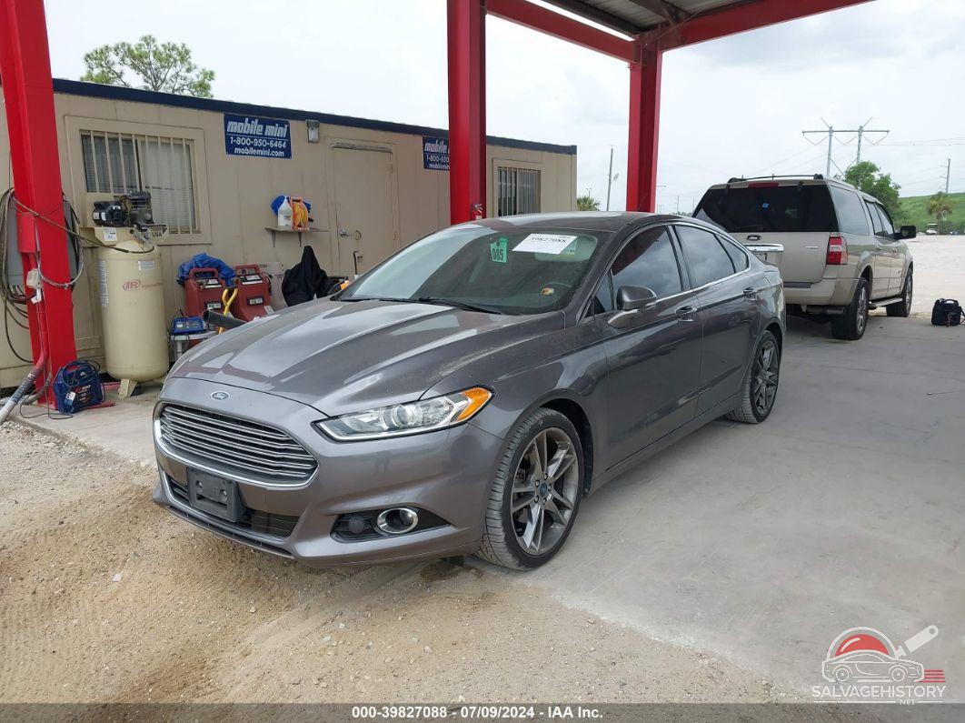 3FA6P0K98ER140635 2014 FORD FUSION photo no. 2