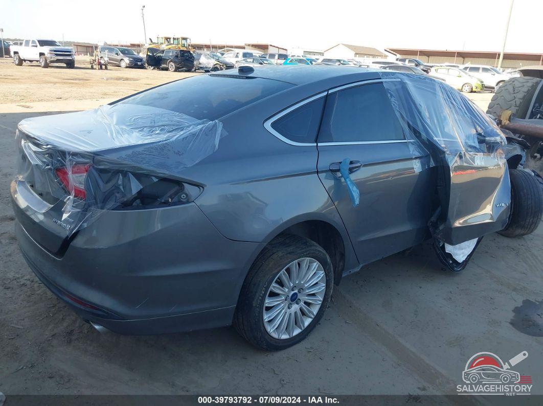 3FA6P0LU3ER291157 2014 FORD FUSION photo no. 4