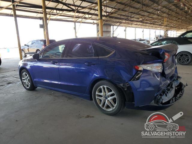 1FA6P0H70G5132122 2016 FORD FUSION photo no. 2