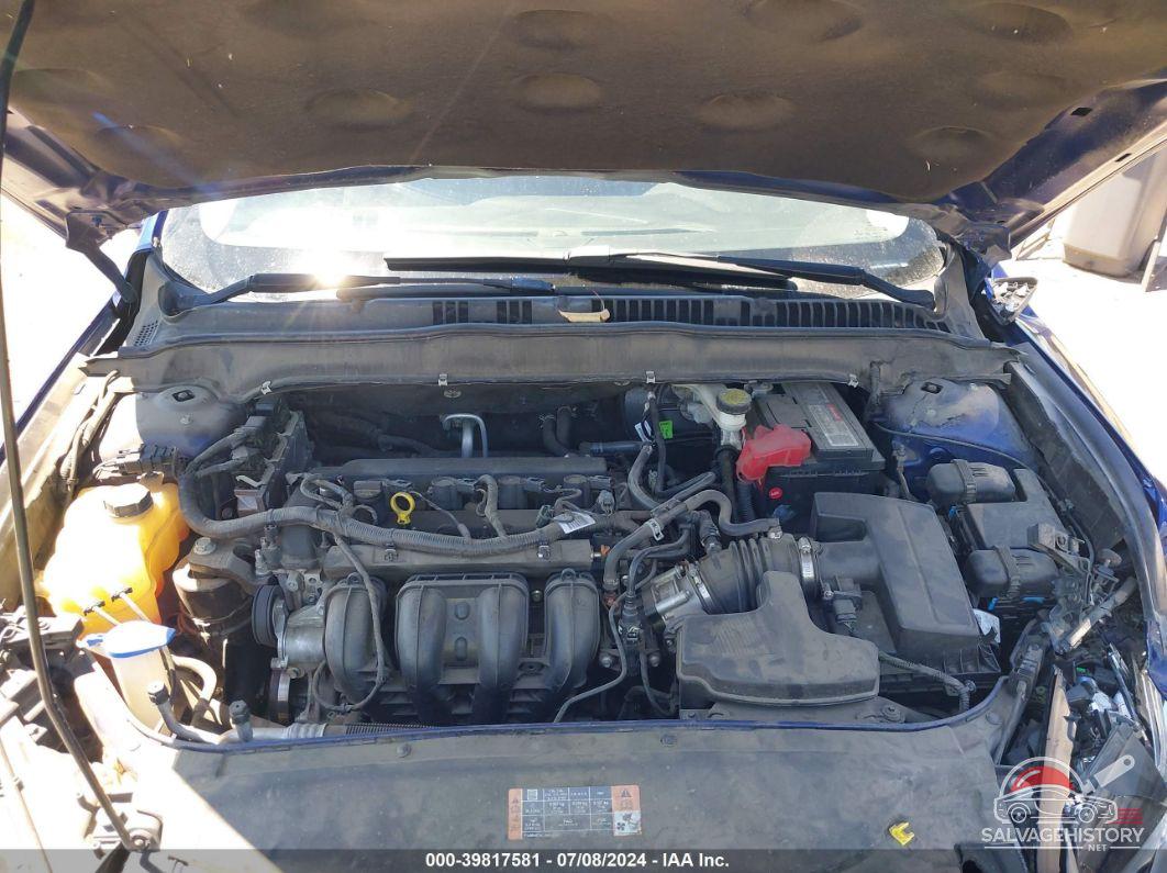 3FA6P0H71GR330267 2016 FORD FUSION photo no. 10