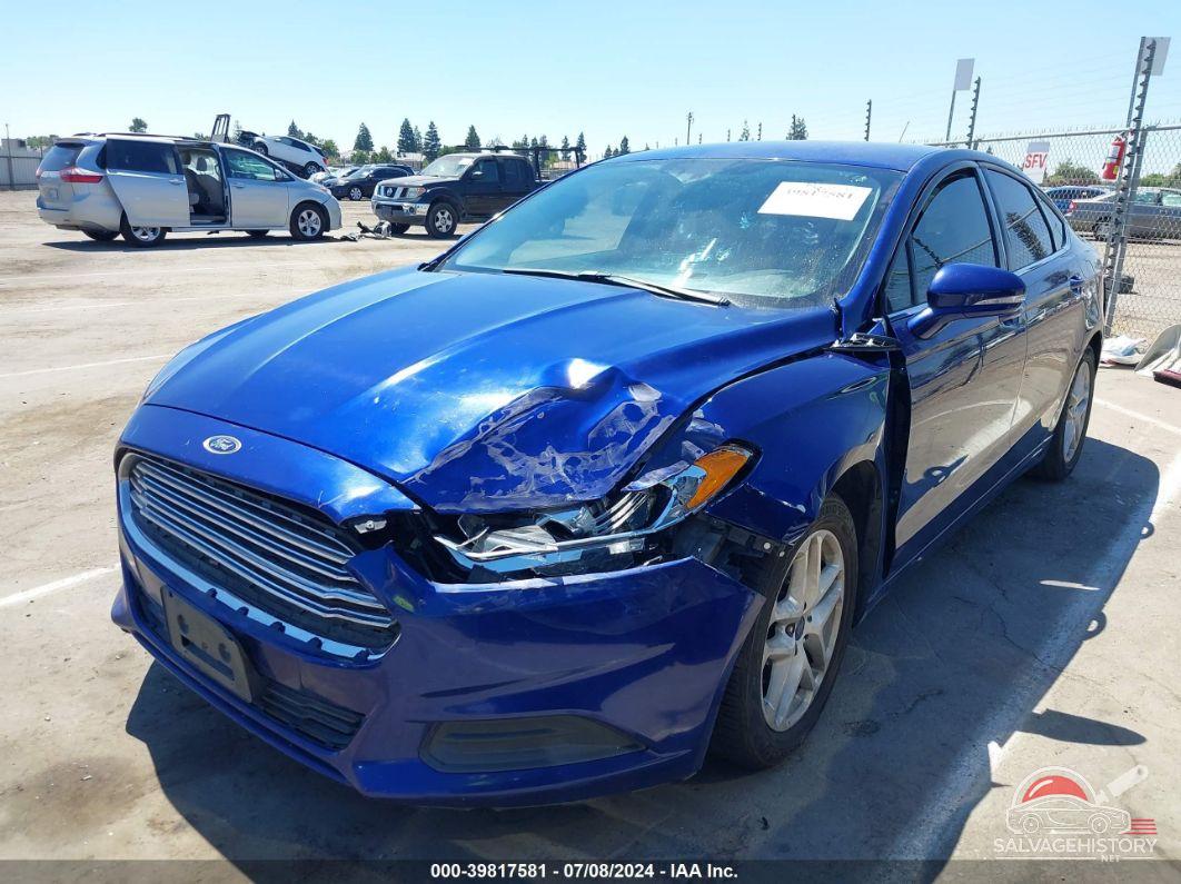 3FA6P0H71GR330267 2016 FORD FUSION photo no. 2